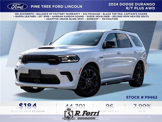 2024 Dodge Durango R/T (Stk: P9462) in Woodbridge - Image 1 of 35