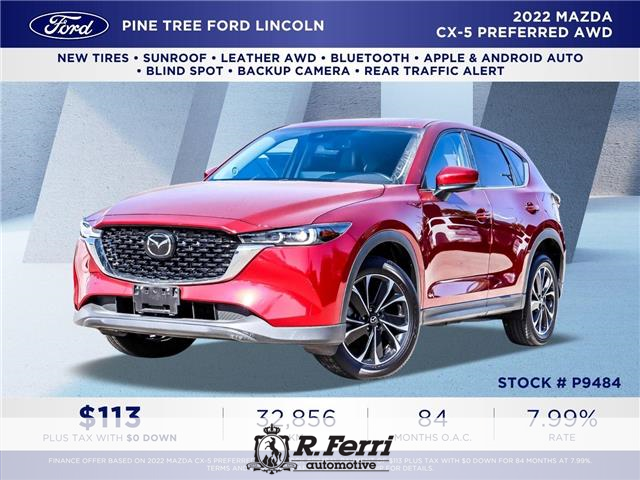 2022 Mazda CX-5 (Stk: P9484) in Woodbridge - Image 1 of 32 2022 Mazda CX-5 (Stk: P9484) in Woodbridge - Image 1 of 32