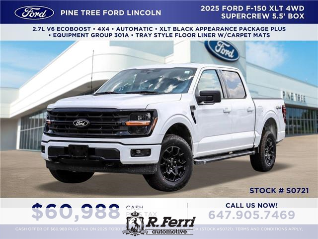 2025 Ford F-150 XLT (Stk: S0721) in Woodbridge - Image 1 of 26 2025 Ford F-150 XLT (Stk: S0721) in Woodbridge - Image 1 of 26