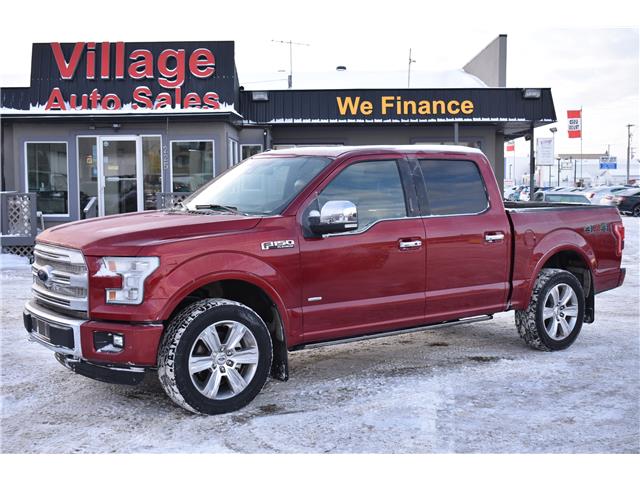 2016 Ford F-150 Platinum Heated & Ac Seats! Heated Steering Wheel! At 