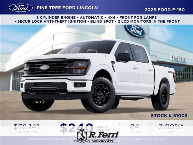 2025 Ford F-150 XLT (Stk: S1003) in Woodbridge - Image 1 of 1