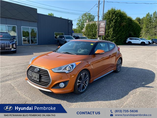 2016 Hyundai Veloster Turbo (Stk: 23256A) in Pembroke - Image 1 of 5