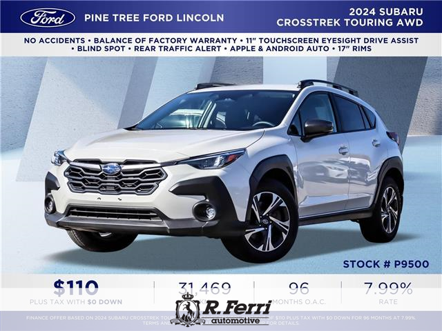 2024 Subaru Crosstrek Touring (Stk: P9500) in Woodbridge - Image 1 of 28