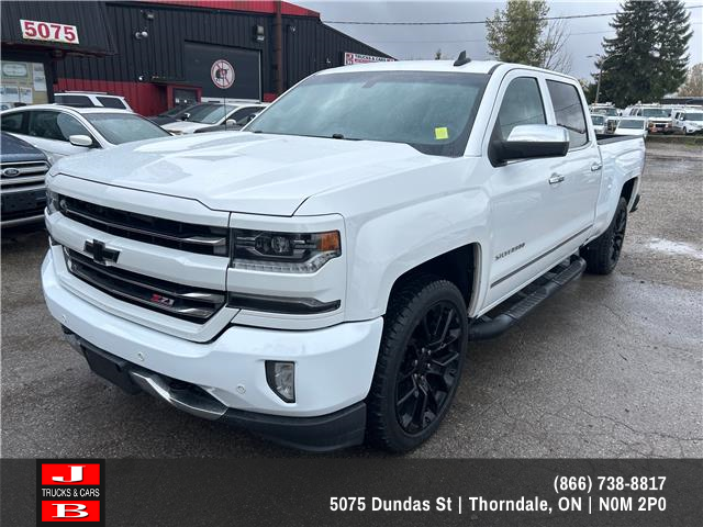 2017 Chevrolet Silverado 1500 2LZ White with 254,893km at $17,995