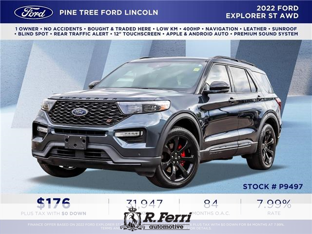 2022 Ford Explorer ST (Stk: P9497) in Woodbridge - Image 1 of 28