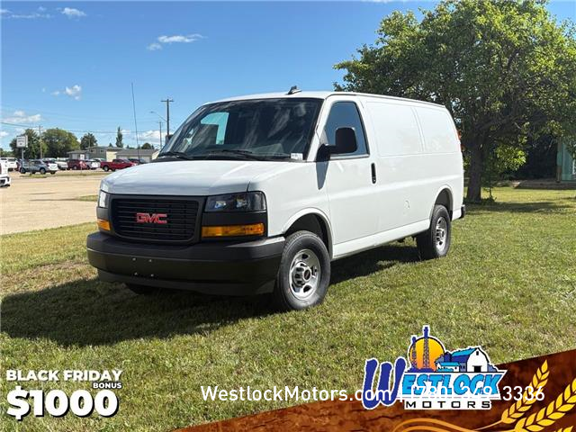 2025 GMC Savana 2500 Work Van (Stk: 74176) in Westlock - Image 1 of 18 2025 GMC Savana 2500 Work Van (Stk: 74176) in Westlock - Image 1 of 18