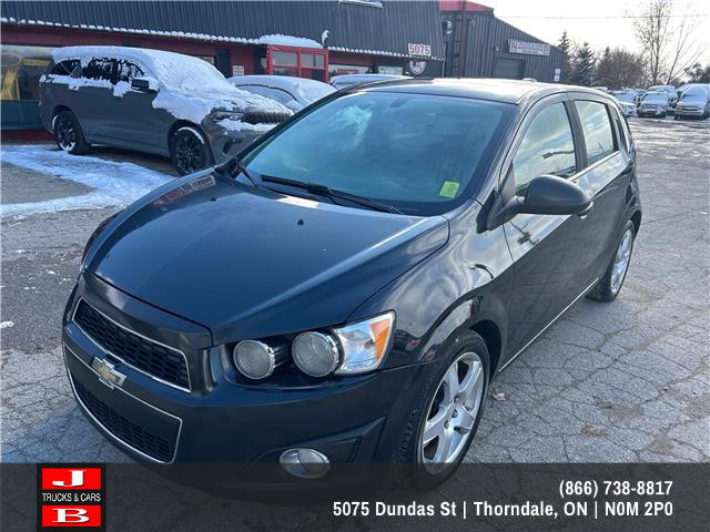 2015 Chevrolet Sonic LT Auto Black with 283,924km at $3,995