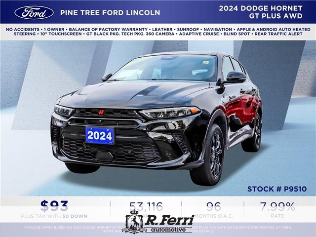 2024 Dodge Hornet GT (Stk: P9510) in Woodbridge - Image 1 of 25