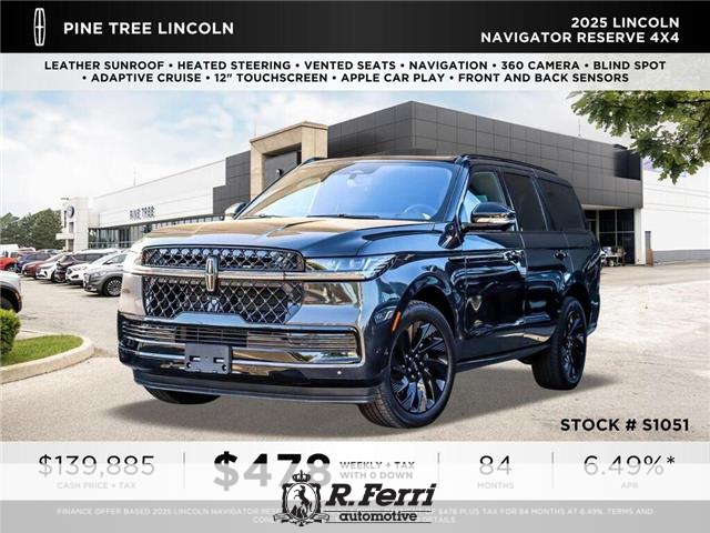 2025 Lincoln Navigator Reserve (Stk: S1051) in Vaughan - Image 1 of 28