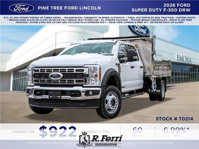 2026 Ford F-550 Chassis  (Stk: T0214) in Woodbridge - Image 1 of 23