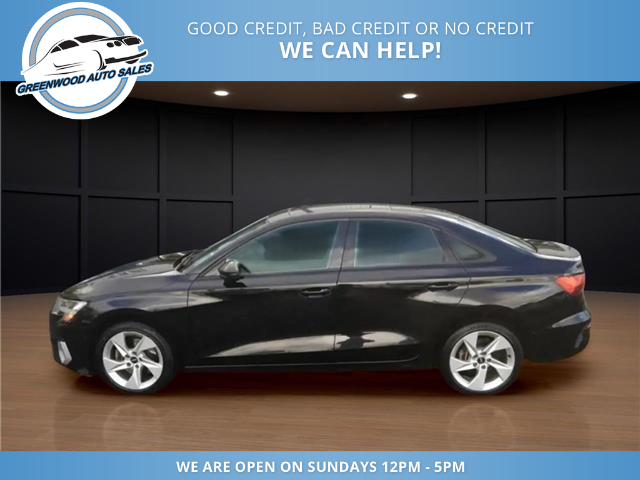 2023 Audi A3 40 Komfort (Stk: 23-098037) in Greenwood - Image 1 of 18 2023 Audi A3 40 Komfort (Stk: 23-098037) in Greenwood - Image 1 of 18