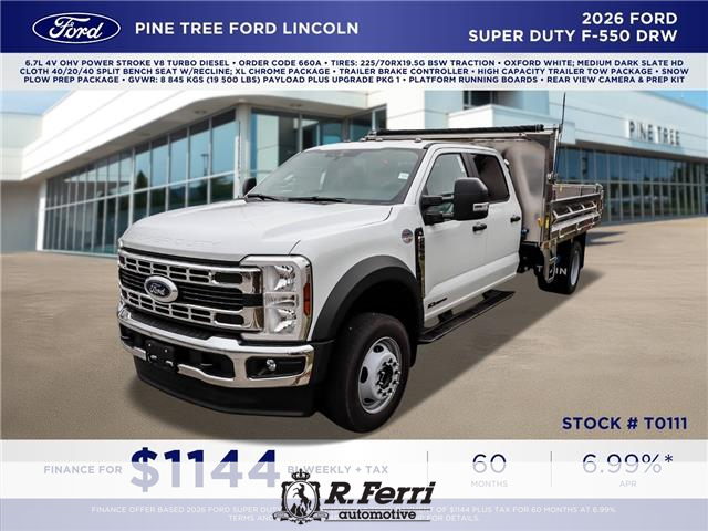 2026 Ford F-550 Chassis  (Stk: T0111) in Woodbridge - Image 1 of 22