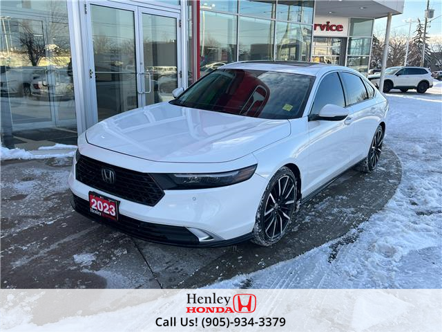 2023 Honda Accord Hybrid Touring (Stk: H22532A) in St. Catharines - Image 4 of 22