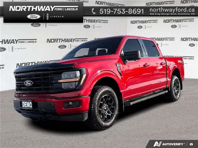 2025 Ford F-150 XLT Red with 9,145km at $59,962