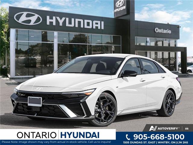 2026 Hyundai Elantra N-Line Ultimate White with 14km at $35,991