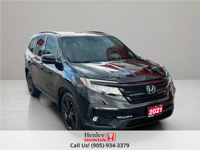 2021 Honda Pilot Black Edition (Stk: H22679A) in St. Catharines - Image 1 of 12