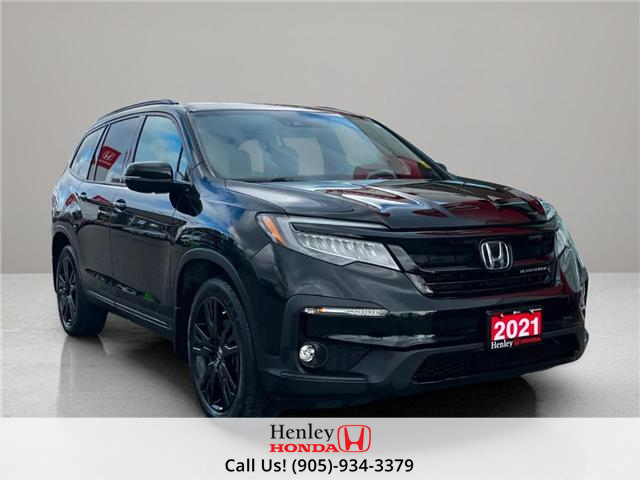 2021 Honda Pilot Black Edition (Stk: H22679A) in St. Catharines - Image 2 of 12