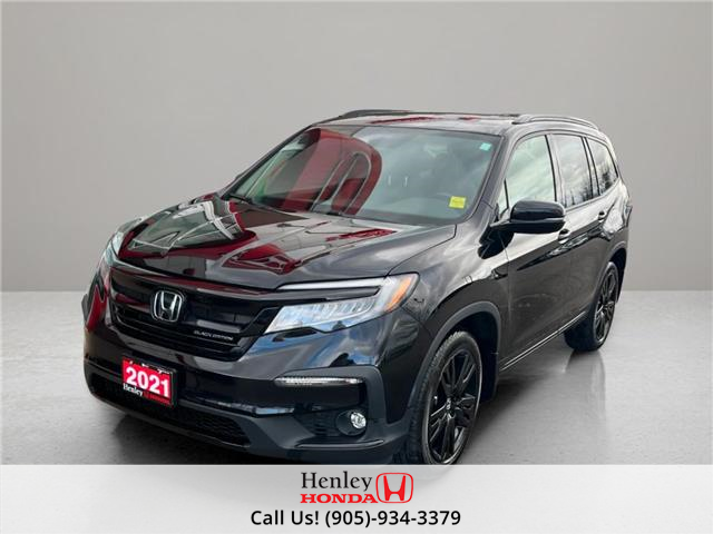 2021 Honda Pilot Black Edition (Stk: H22679A) in St. Catharines - Image 4 of 12