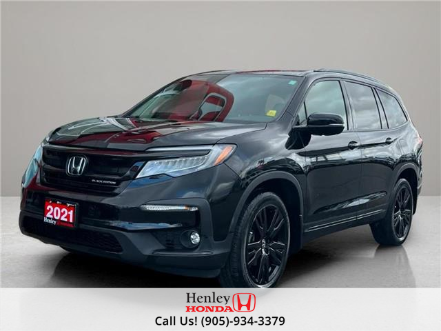 2021 Honda Pilot Black Edition (Stk: H22679A) in St. Catharines - Image 5 of 12