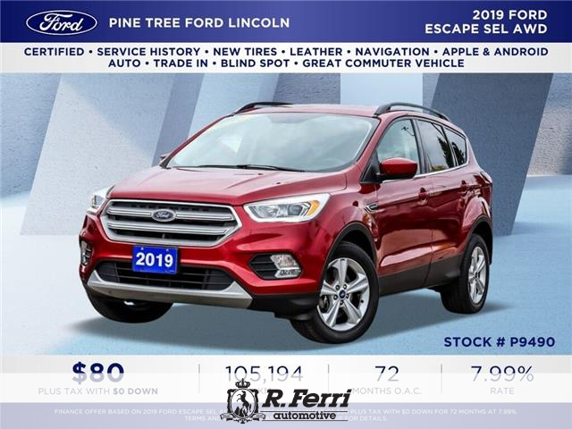 2019 Ford Escape SEL (Stk: P9490) in Vaughan - Image 1 of 27 2019 Ford Escape SEL (Stk: P9490) in Vaughan - Image 1 of 27