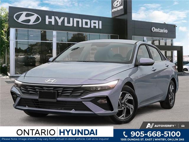 2026 Hyundai Elantra Luxury Blue with 12km at $33,141