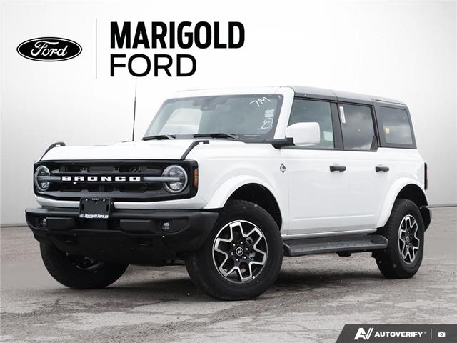 2026 Ford Bronco Outer Banks White with 250km at $67,370