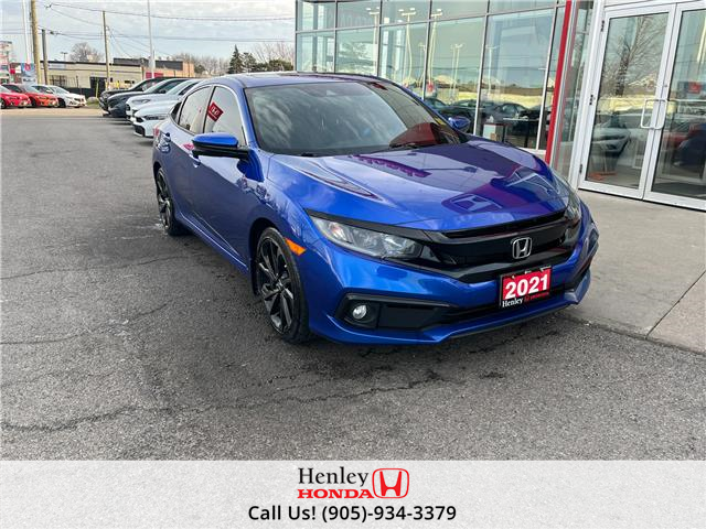2021 Honda Civic Sport (Stk: H22731A) in St. Catharines - Image 1 of 12