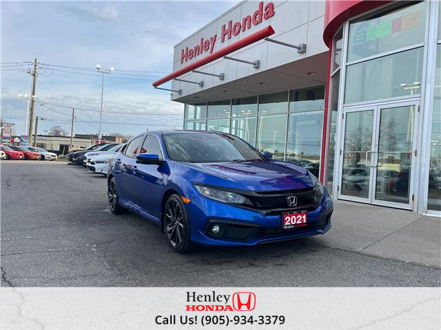 2021 Honda Civic Sport (Stk: H22731A) in St. Catharines - Image 2 of 12