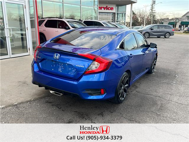 2021 Honda Civic Sport (Stk: H22731A) in St. Catharines - Image 10 of 12