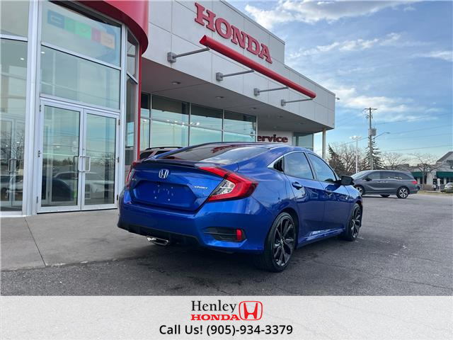 2021 Honda Civic Sport (Stk: H22731A) in St. Catharines - Image 11 of 12
