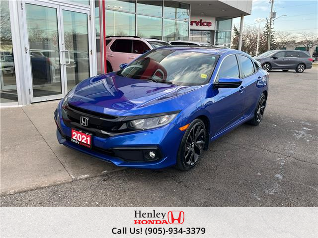 2021 Honda Civic Sport (Stk: H22731A) in St. Catharines - Image 4 of 12