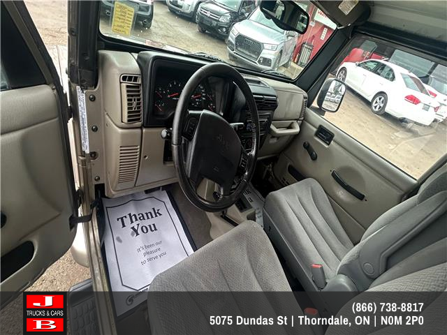 2003 Jeep TJ Sahara (Stk: 9335) in Thordale - Image 3 of 4
