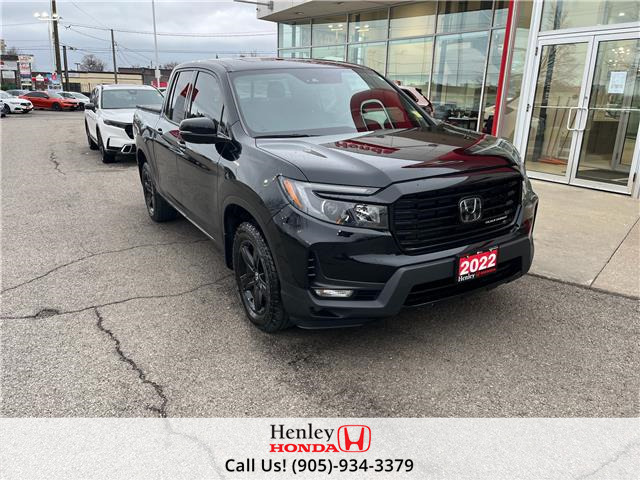 2022 Honda Ridgeline Black Edition (Stk: H22730A ) in St. Catharines - Image 1 of 12