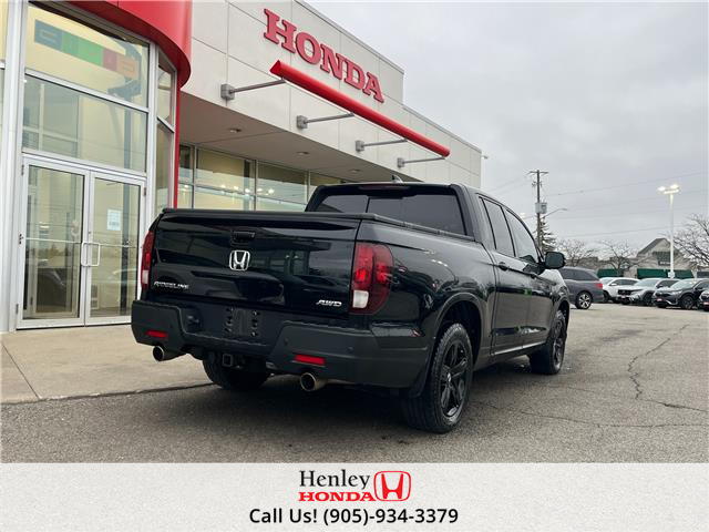 2022 Honda Ridgeline Black Edition (Stk: H22730A ) in St. Catharines - Image 11 of 12