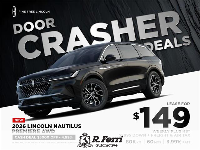 2026 Lincoln Nautilus Premiere (Stk: 31326DaK155529) in Vaughan - Image 1 of 1