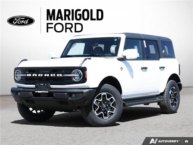 2026 Ford Bronco Outer Banks White with 250km at $71,170