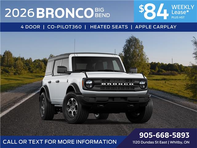 2026 Ford Bronco Big Bend Black at $51,998