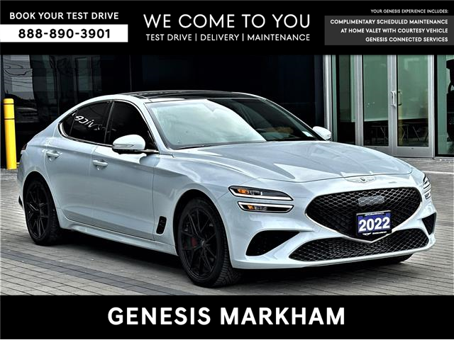 2022 Genesis G70 3.3T Sport (Stk: 16U100528) in Markham - Image 1 of 5