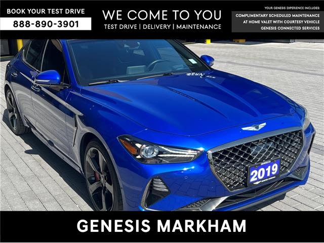 2019 Genesis G70 3.3T Sport (Stk: 25100328AA) in Markham - Image 1 of 14