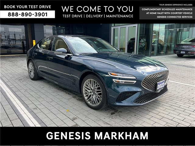 2022 Genesis G70 2.0T Advanced (Stk: 25100449A) in Markham - Image 1 of 17