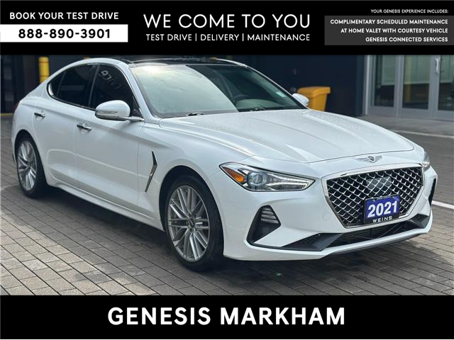 2021 Genesis G70 2.0T Elite (Stk: 25101236AA) in Markham - Image 1 of 21