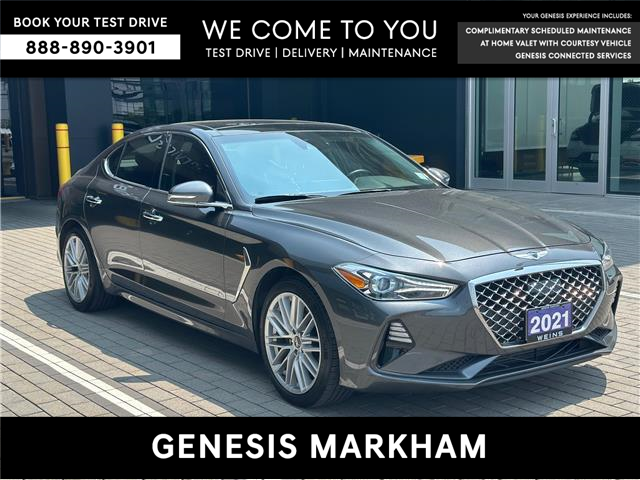 2021 Genesis G70 2.0T Elite (Stk: 25101262A) in Markham - Image 1 of 10