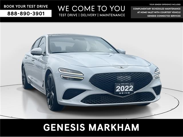 2022 Genesis G70 3.3T Sport (Stk: 25101491A) in Markham - Image 1 of 47 2022 Genesis G70 3.3T Sport (Stk: 25101491A) in Markham - Image 1 of 47