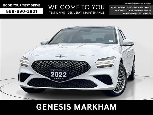 2022 Genesis G70 2.0T Advanced (Stk: 25T1058A) in Markham - Image 1 of 13 2022 Genesis G70 2.0T Advanced (Stk: 25T1058A) in Markham - Image 1 of 13