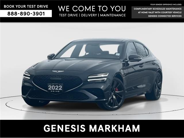 2022 Genesis G70 3.3T Sport (Stk: 16U101655) in Markham - Image 1 of 13