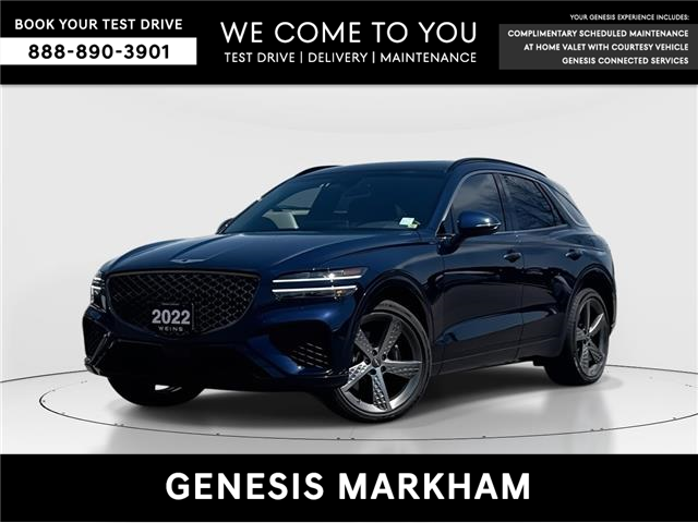 2022 Genesis GV70 3.5T Sport (Stk: 25101665A) in Markham - Image 1 of 14
