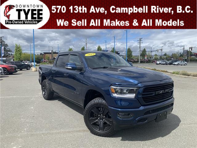 2019 RAM 1500 Sport (Stk: T22068A) in Campbell River - Image 1 of 28