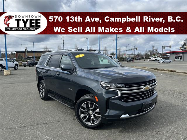 2021 Chevrolet Tahoe LT (Stk: T22198A) in Campbell River - Image 1 of 32