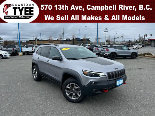 2019 Jeep Cherokee Trailhawk (Stk: T24022C) in Campbell River - Image 1 of 29