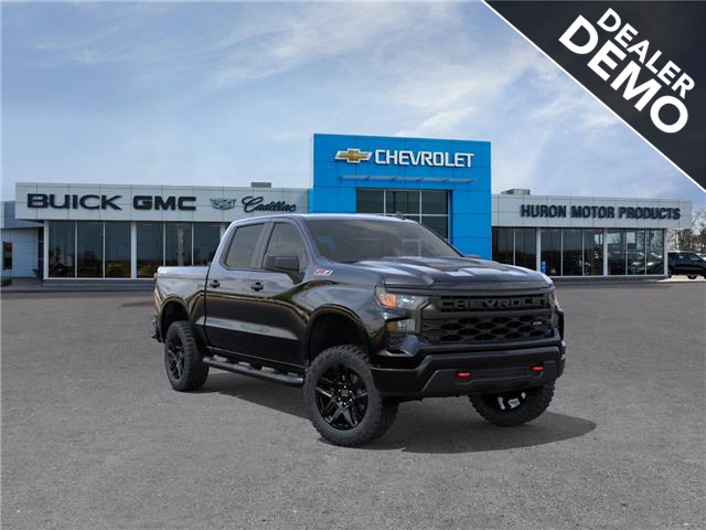 2026 Chevrolet Silverado 1500 Custom Trail Boss Gba Black with 5,202km at $73,364